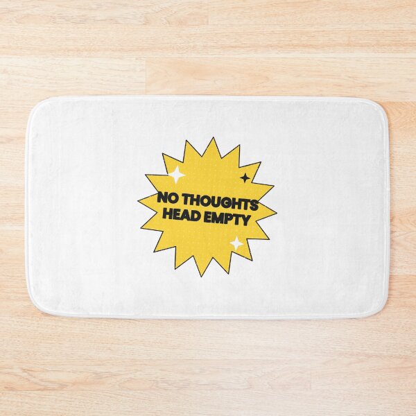 Item preview,  Thoughts Head Empty Sticker designed and sold by Utibe123.