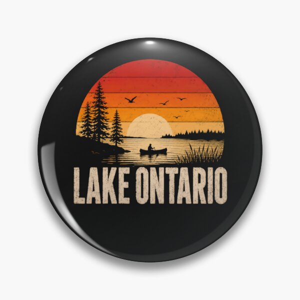 Item preview, Lake Ontario Fishing Boating Travel Lake Life Lover designed and sold by SimsimahLaughs.