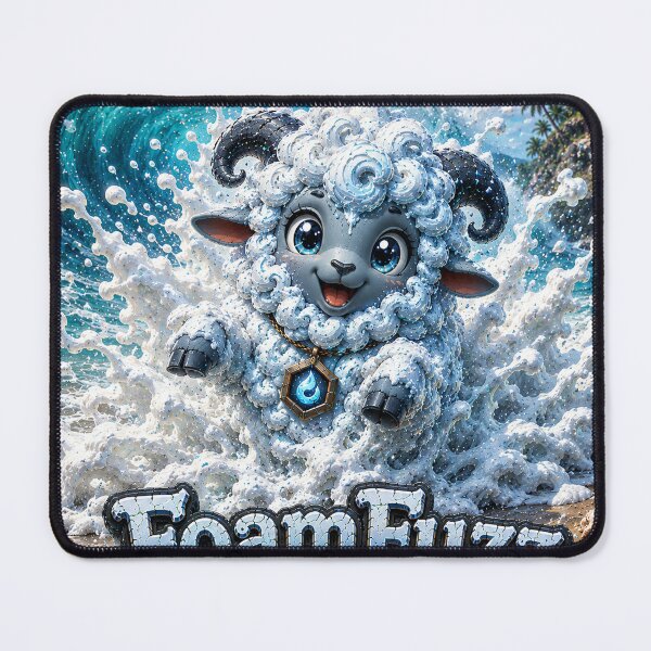 Item preview, Foam Fuzz | PokeSheep Sheepism Parody designed and sold by Thpoar.