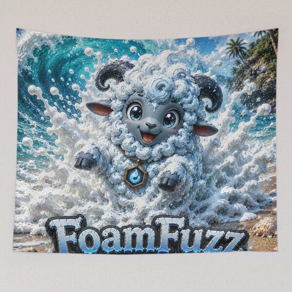 Item preview, Foam Fuzz | PokeSheep Sheepism Parody designed and sold by Thpoar.