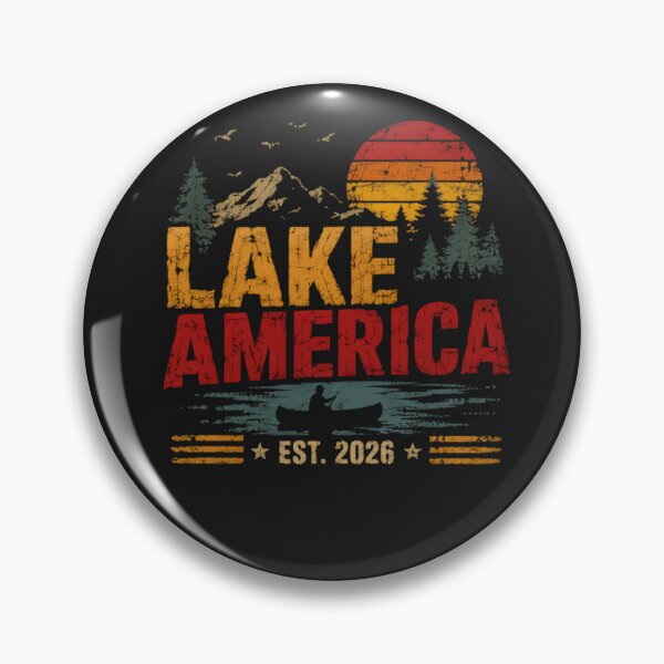 Item preview, Lake America Est. 2026 Lake Life Outdoors Paddling American Patriot designed and sold by SimsimahLaughs.