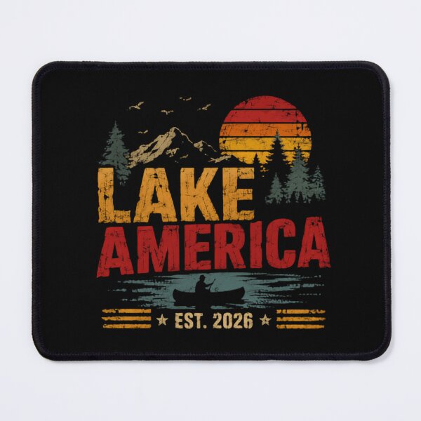 Item preview, Lake America Est. 2026 Lake Life Outdoors Paddling American Patriot designed and sold by SimsimahLaughs.