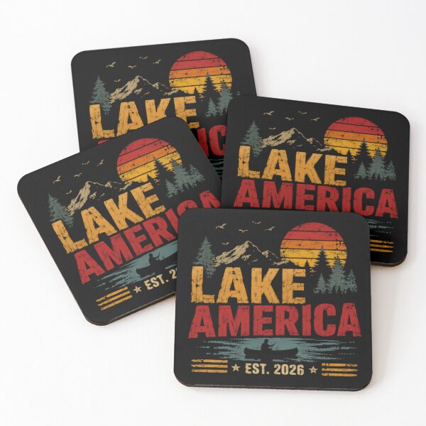 Item preview, Lake America Est. 2026 Lake Life Outdoors Paddling American Patriot designed and sold by SimsimahLaughs.