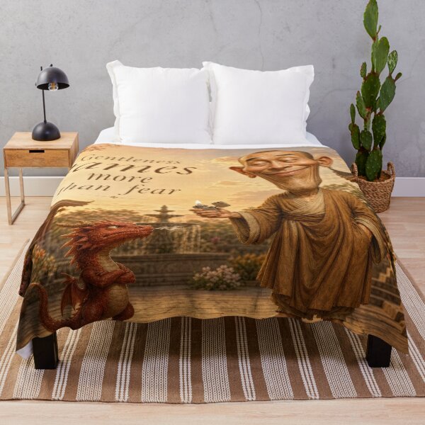 Item preview, Fantasy Art Illustration The Dragon and The Flame designed and sold by The Brother Wu Collection.