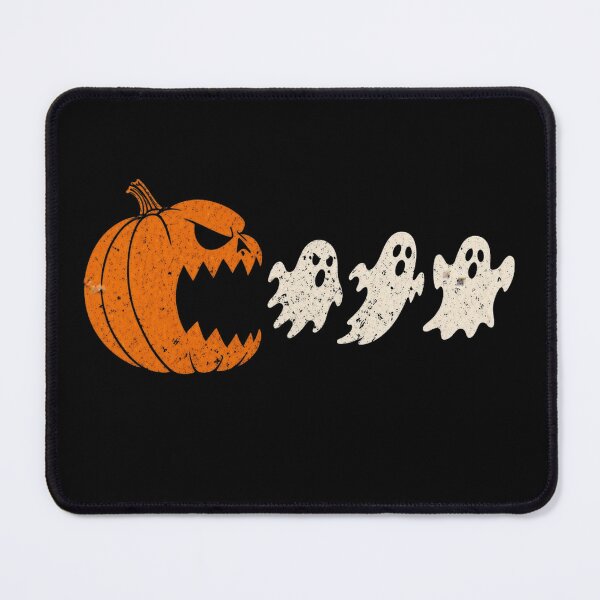 Item preview, Spooky Pumpkin Eating Ghosts Retro Arcade Halloween Gamer designed and sold by haitrieuic96.