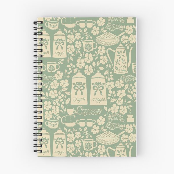 Item preview, Coffee cups , coffee pots, espresso, coffee beans - Vintage Coffee Shop designed and sold by DColourMuse.