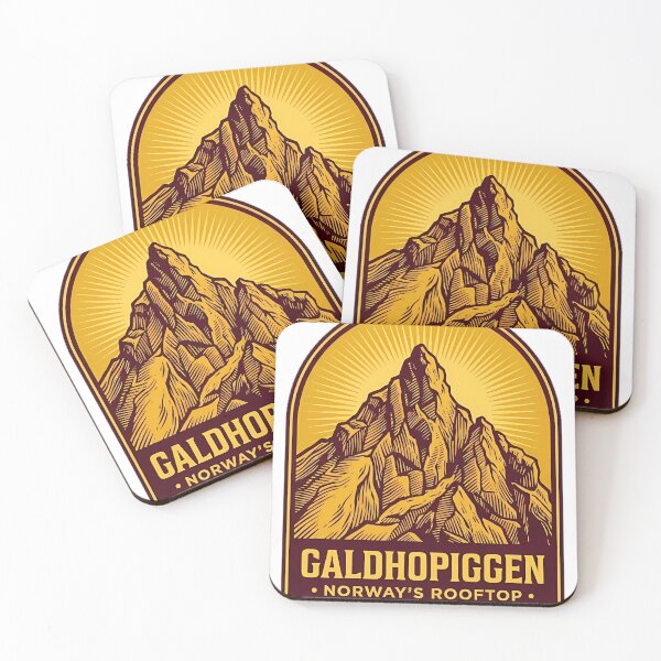 Item preview, Galdhopiggen Summit Spire Arch Badge Sticker designed and sold by DetourDgn.