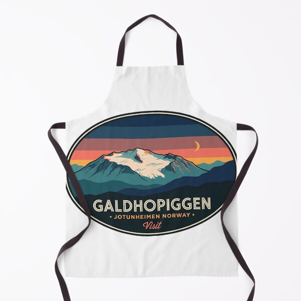 Item preview, Galdhopiggen Blue Hour Oval Badge Sticker designed and sold by DetourDgn.