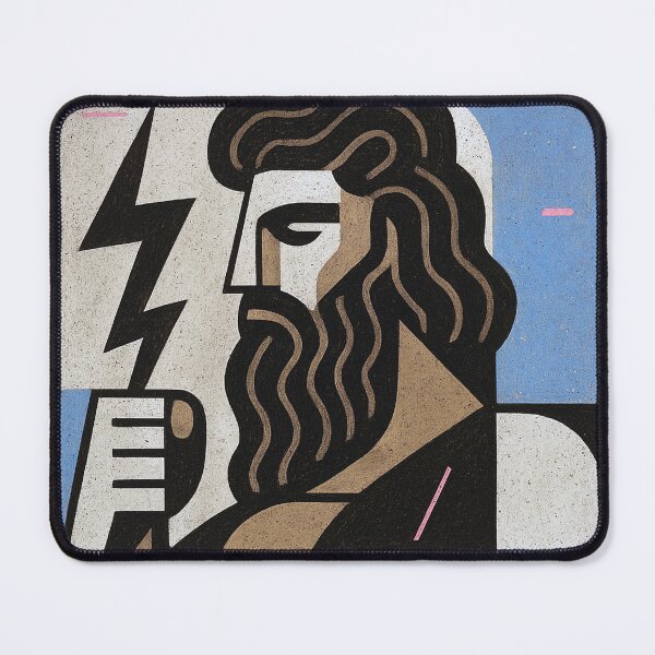 Item preview, God Zeus – A Greek Mythology Painting designed and sold by GalleryKauffeld.