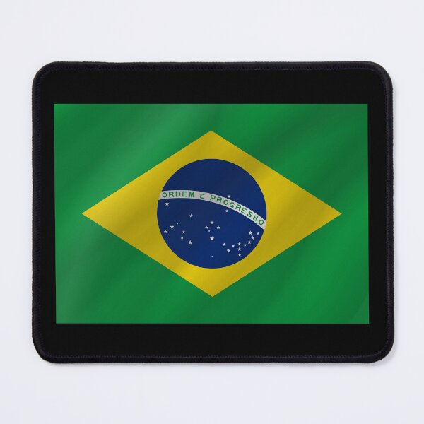 Item preview, Brazilian Flag Wave Brazilian Pride Design designed and sold by yazdogs.