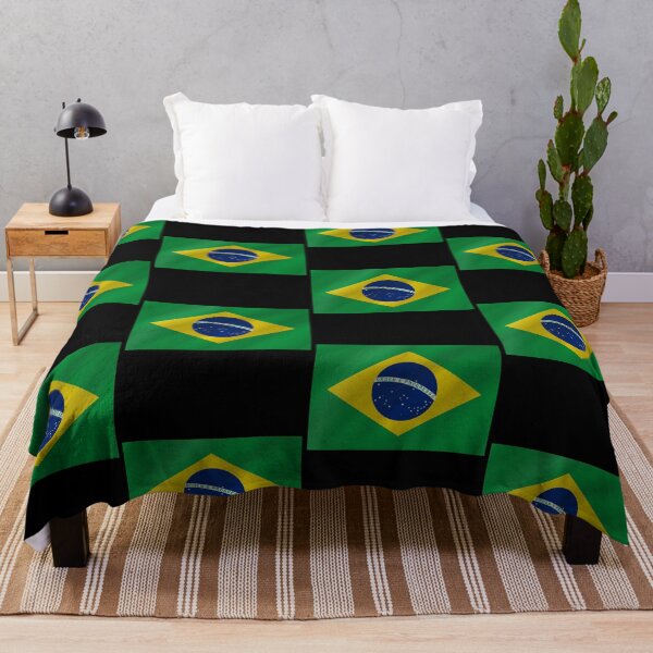Item preview, Brazilian Flag Wave Brazilian Pride Design designed and sold by yazdogs.