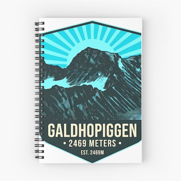 Item preview, Galdhopiggen Icy North Face Halftone Sticker designed and sold by DetourDgn.
