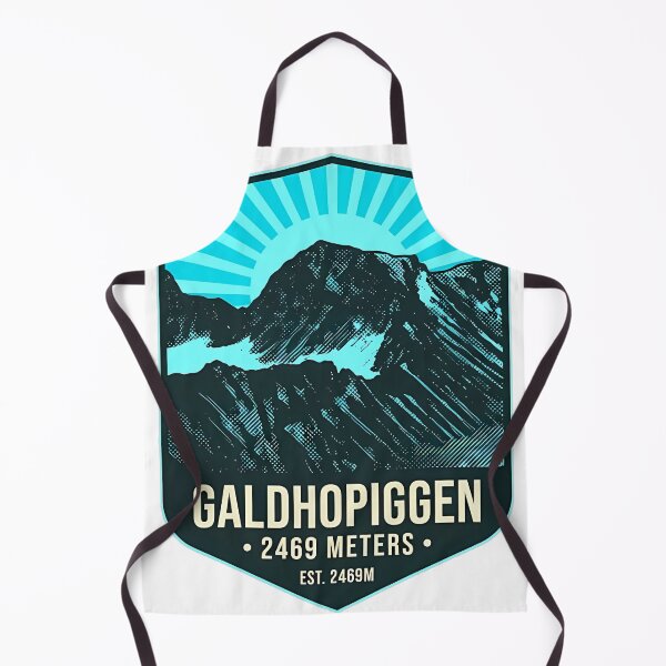 Item preview, Galdhopiggen Icy North Face Halftone Sticker designed and sold by DetourDgn.