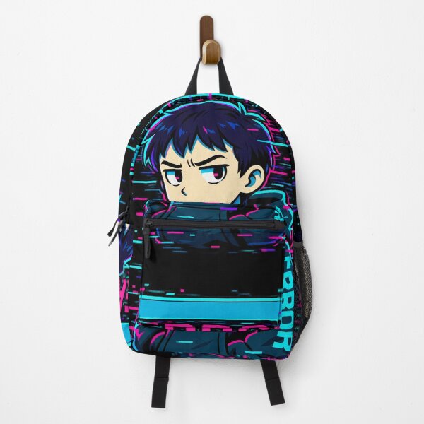 Item preview, Corrupted Boy – Error Boy.exe Glitch Anime designed and sold by JupiterGlitchEmpire.