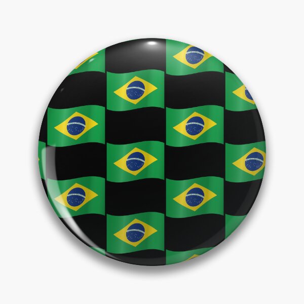 Item preview, Brazilian Waving Flag Brazilian Pride Design designed and sold by yazdogs.