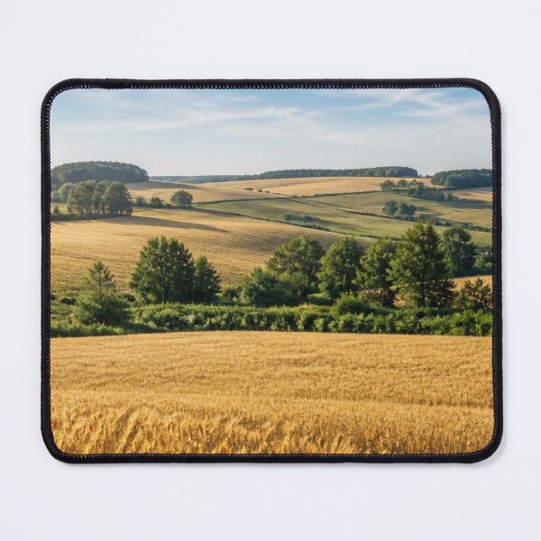 Item preview, Golden Wheat Fields Rolling Hills Rural Summer Landscape designed and sold by Broken143.