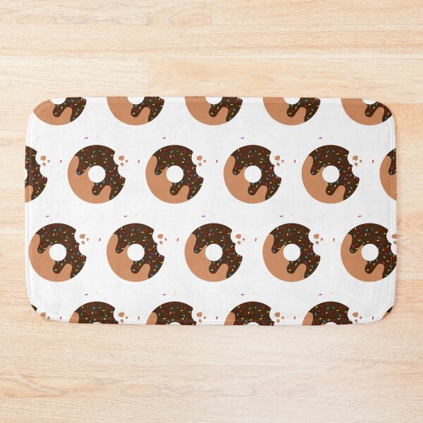 Item preview, Chocolate Donuts Seamless Pattern - Cute Food Art designed and sold by GPCdigitalart.