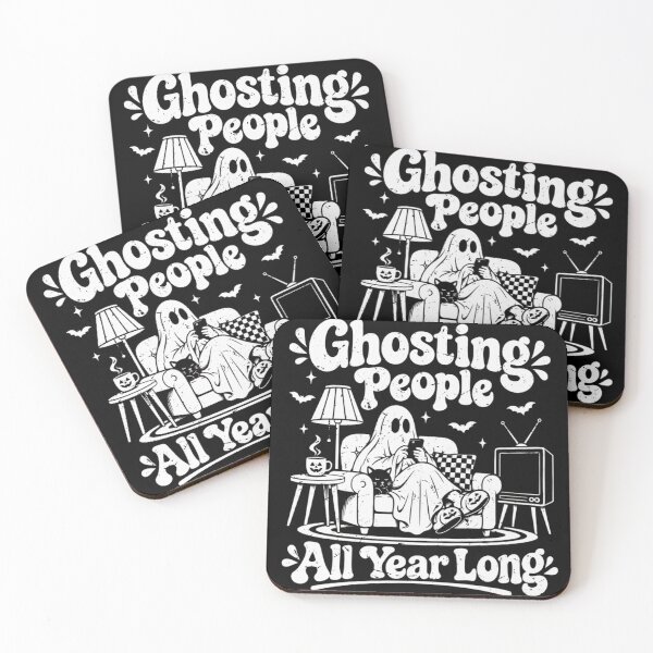Item preview, Ghosting People All Year Long Funny Introvert Halloween Ghost designed and sold by haitrieuic96.