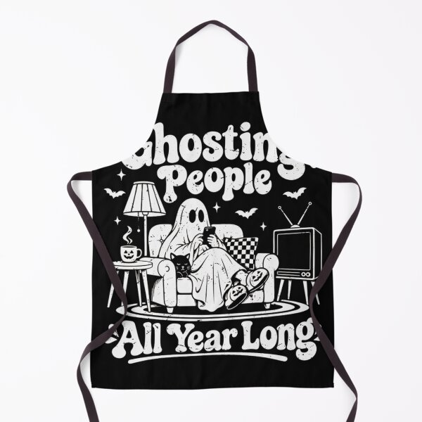Item preview, Ghosting People All Year Long Funny Introvert Halloween Ghost designed and sold by haitrieuic96.