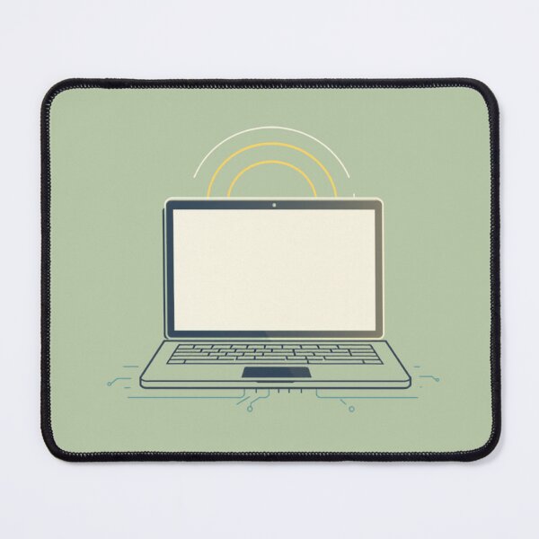 Item preview, Patron of the Internet Laptop and Halo designed and sold by cybercanvasmuse.