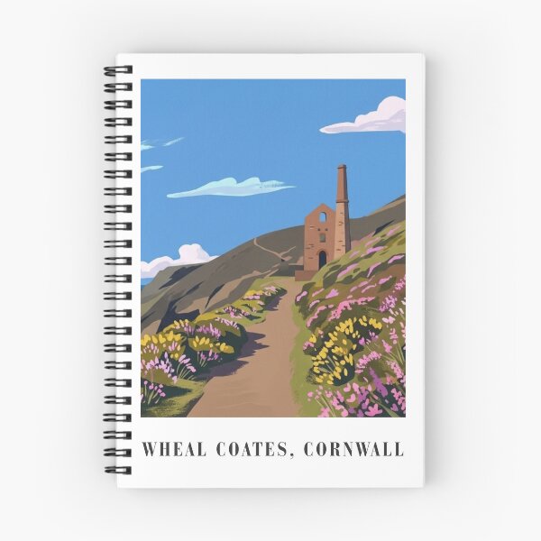 Item preview, Wheal Coates Tin Mine St Agnes Cornwall Dreamy Coastal Art designed and sold by S-and-W-4ever.