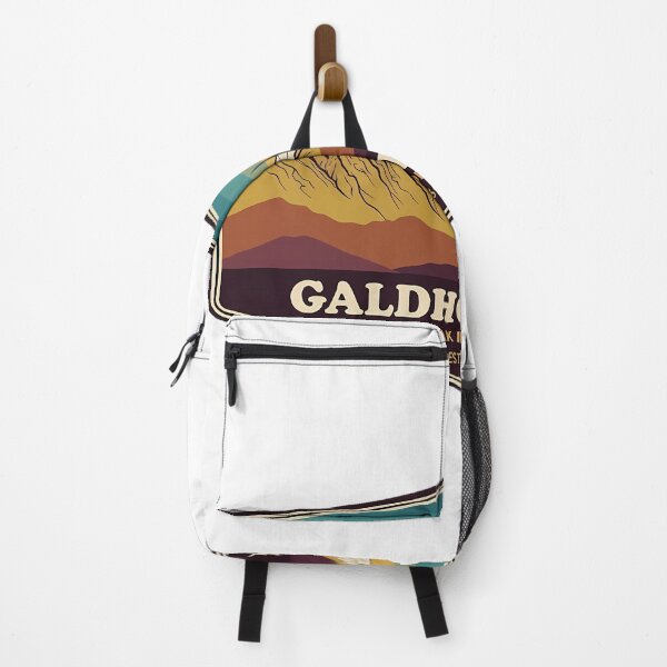 Item preview, Galdhopiggen Autumn Ridge Panorama Sticker Norway designed and sold by DetourDgn.