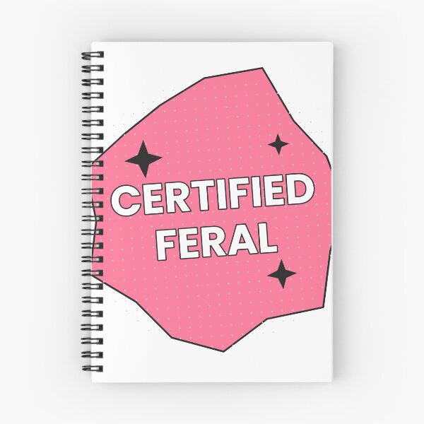 Item preview, Certified Feral Sticker  designed and sold by Utibe123.