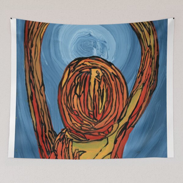 Item preview, Solar Rebirth: Awakening in Blue designed and sold by Dwaalhaas.com.
