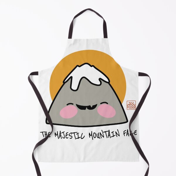 Item preview, Cute Kawaii Mountain Face Minimalist Asian Art Hiking Gift designed and sold by JOCSTOCK.