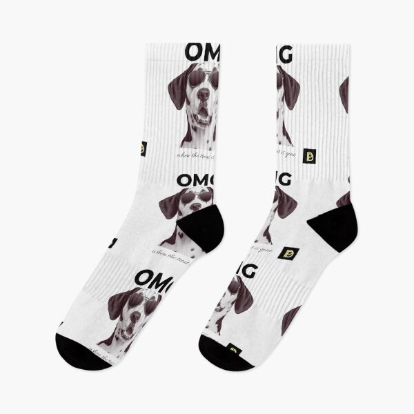 Item preview, OMG When The Treat Is Gone Funny Dog Meme designed and sold by SMinimalist613.