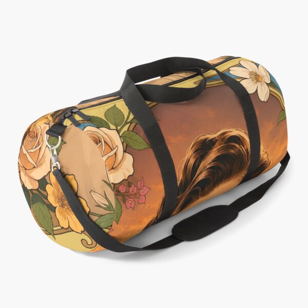Item preview, Ingrid Bergman Casablanca Art Nouveau Sunset Floral Portrait designed and sold by BorgSpareParts.