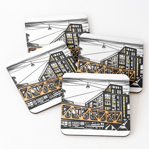 Item preview, Helsinki bridges designed and sold by paratynka.