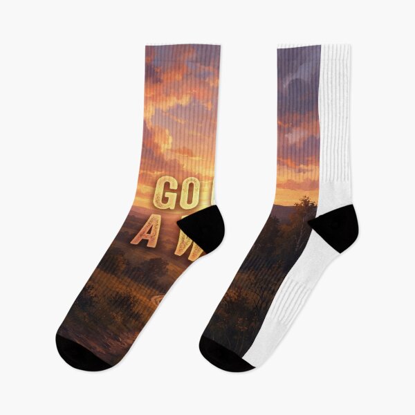 Item preview, Go for a walk in sunset designed and sold by KRIDD-DESIGN.