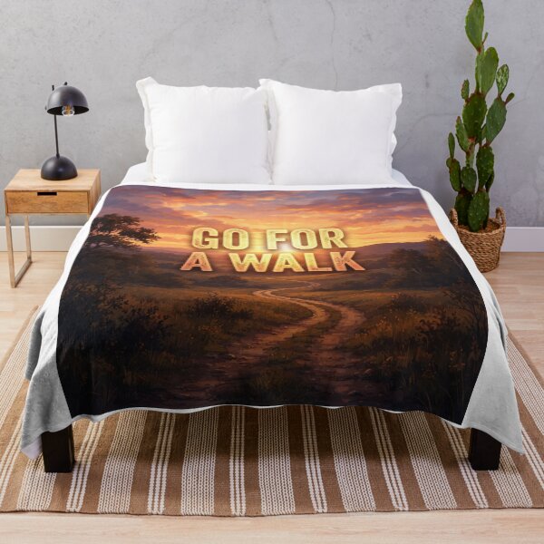 Item preview, Go for a walk in sunset designed and sold by KRIDD-DESIGN.