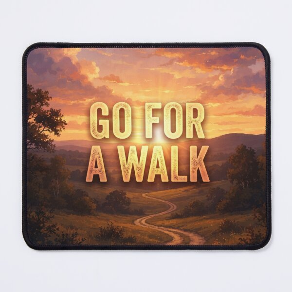 Item preview, Go for a walk in sunset designed and sold by KRIDD-DESIGN.