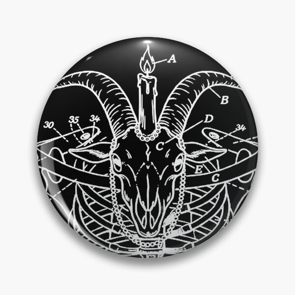 Item preview, Goat Skull / Baphomet designed and sold by weirdove.