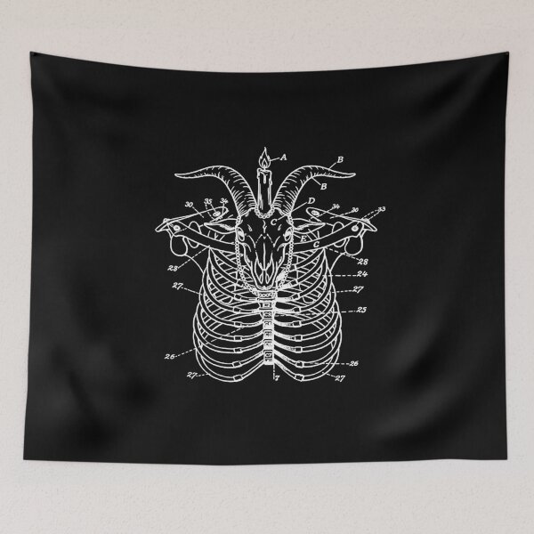 Item preview, Goat Skull / Baphomet designed and sold by weirdove.