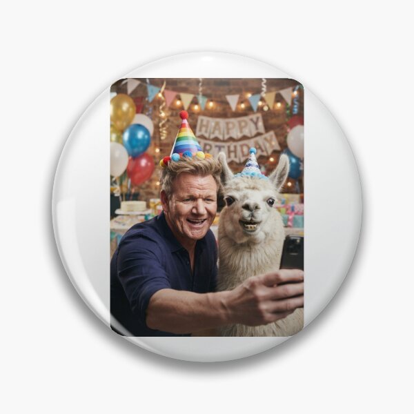 Item preview, Gordon ramsay selfie llama llamas birthday cake memes happy Funny prank meme gift weird  designed and sold by CheeseBlueprint.