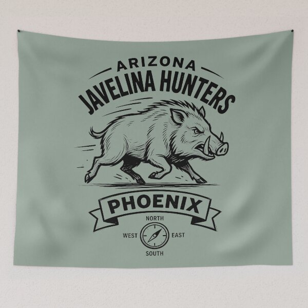 Item preview, Arizona Javelina Hunters - Phoenix Desert Hunting designed and sold by Art-Arcade6.