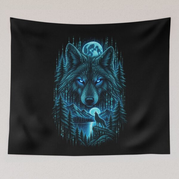 Item preview, Binary Wolf – Code of the Wild designed and sold by Kicor.