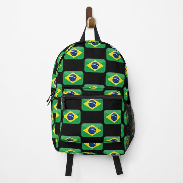Item preview, Brazilian 3D Flag Brazilian Pride Design designed and sold by YAZ.