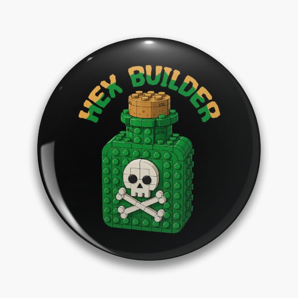 Item preview, Hex Builder Brick Builder Halloween Brick Or Treat designed and sold by ShirTomDesigns.