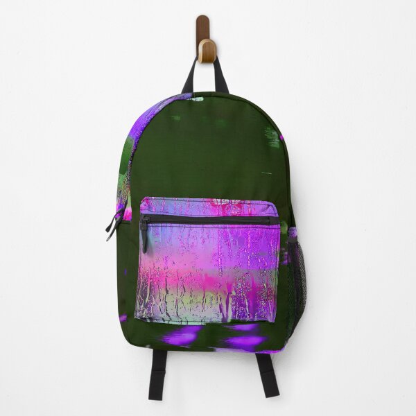 Item preview, Rainy City Traffic Glitch Night Photography designed and sold by Vita-Kvitash.