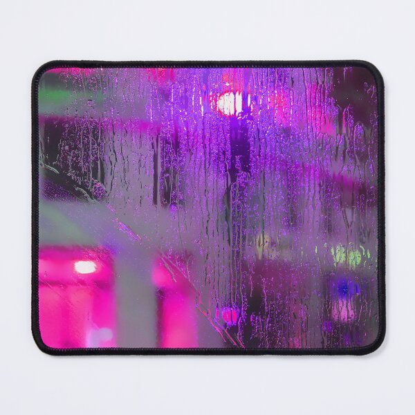 Artikelvorschau, Neonpinke Regen-Glitch-Fotografie entworfen und verkauft von Vita-Kvitash.