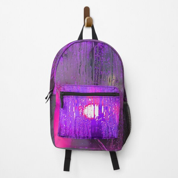 Item preview, Neon Pink Rain Glitch Photography designed and sold by Vita-Kvitash.