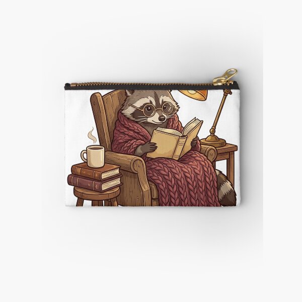 Item preview, Bookish Raccoon Reading Nook designed and sold by YNAMREG.
