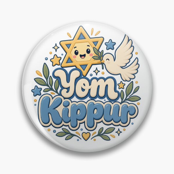 Item preview, Yom Kippur Kids | Cute Jewish Holiday | Star Of David Dove designed and sold by ZIGLWORKS.