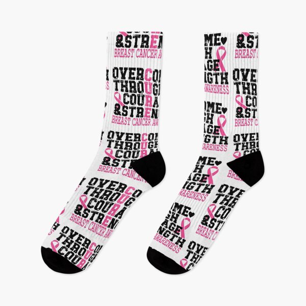 Item preview, Breast Cancer Awareness Overcome Courage designed and sold by sibrina1.