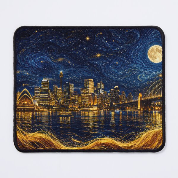 Item preview, Circular Quay at night designed and sold by andreisky.