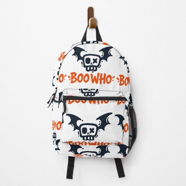 Item preview, Boo Who Halloween Design - Funny Bat Cartoon Spooky Typography designed and sold by DesignArtist.ia.
